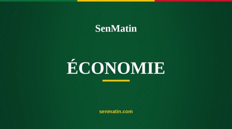 SenMatin, rubrique Économie