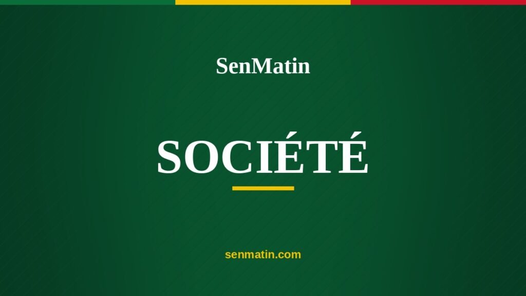 SenMatin, rubrique Société