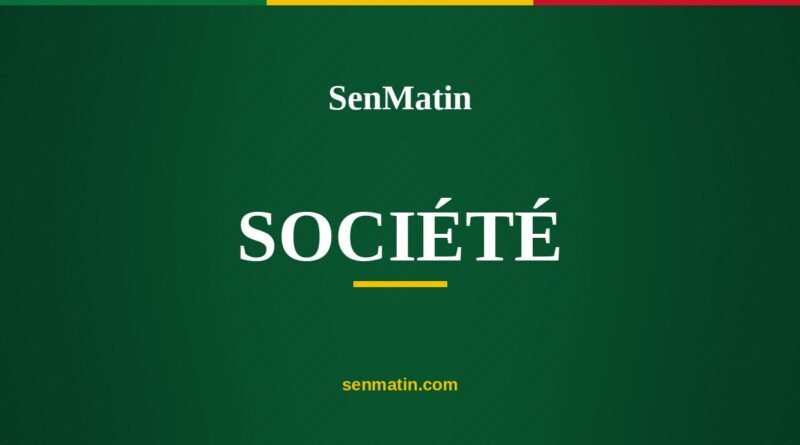 SenMatin, rubrique Société